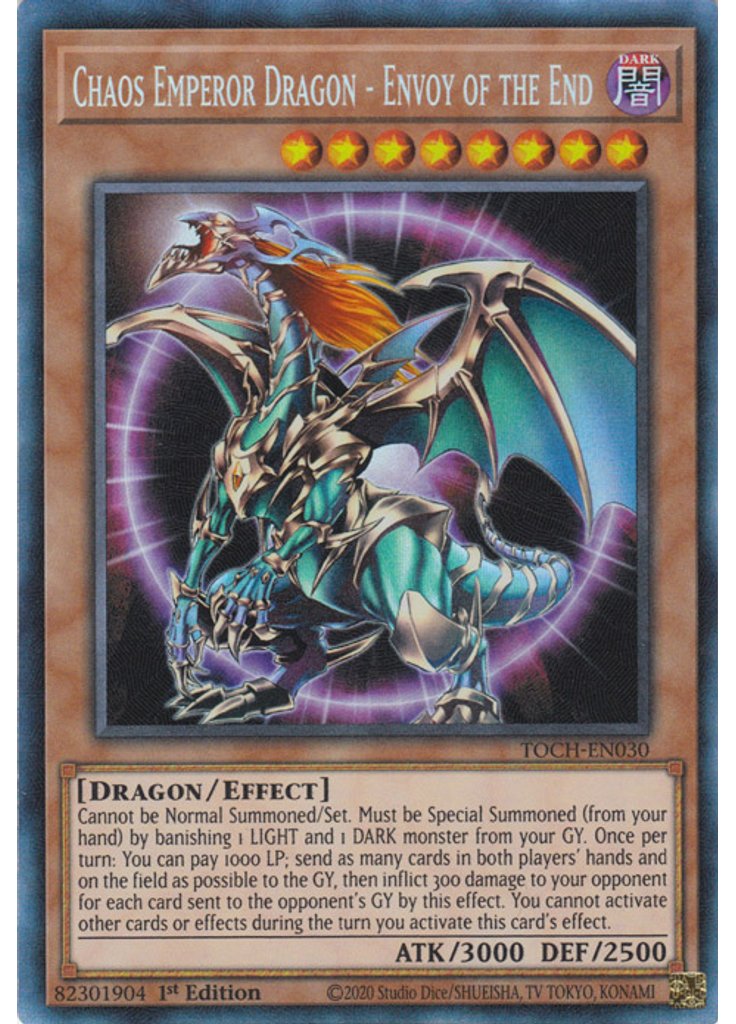 Chaos Emperor Dragon - Envoy of the End (Collectors Rare 1st Edition)