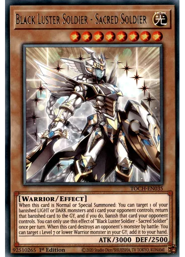 Black Luster Soldier - Sacred Soldier