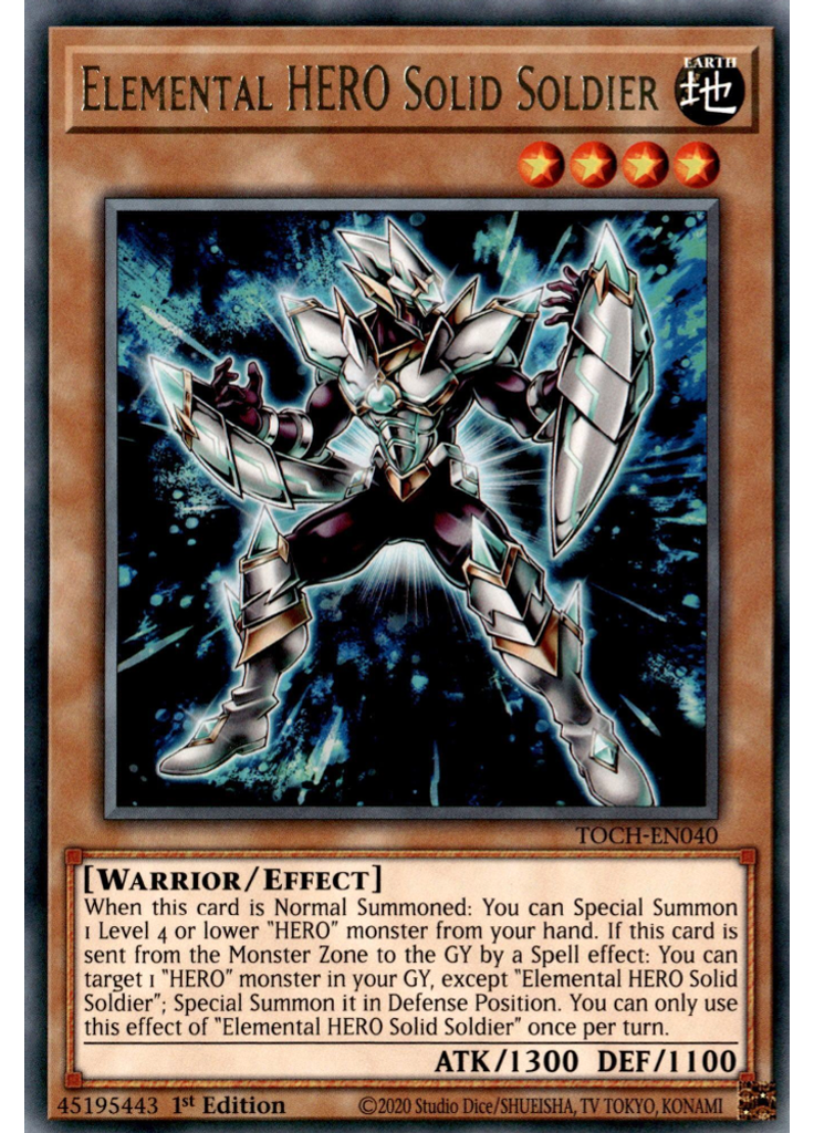 Elemental HERO Solid Soldier