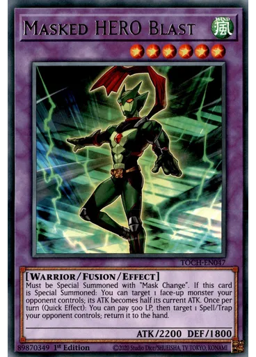 Masked HERO Blast