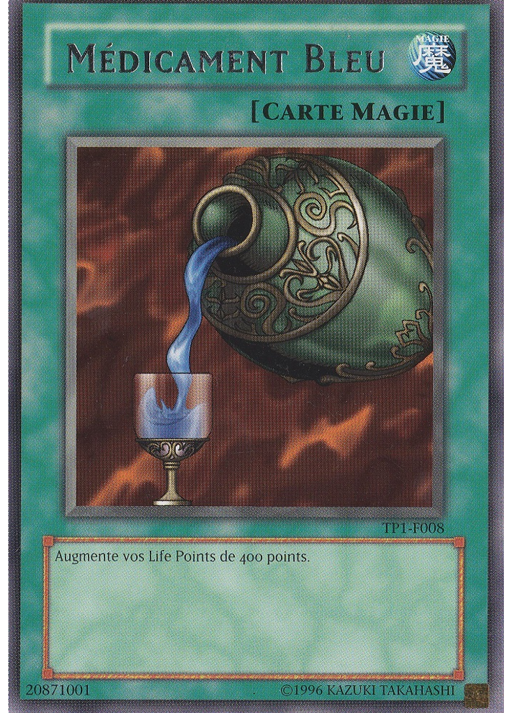 Médicament Bleu