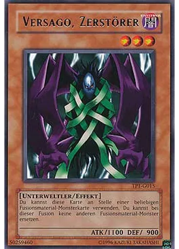 Versago, Zerstörer