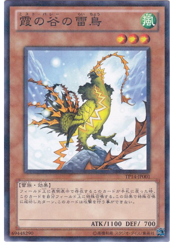 霞の谷の雷鳥