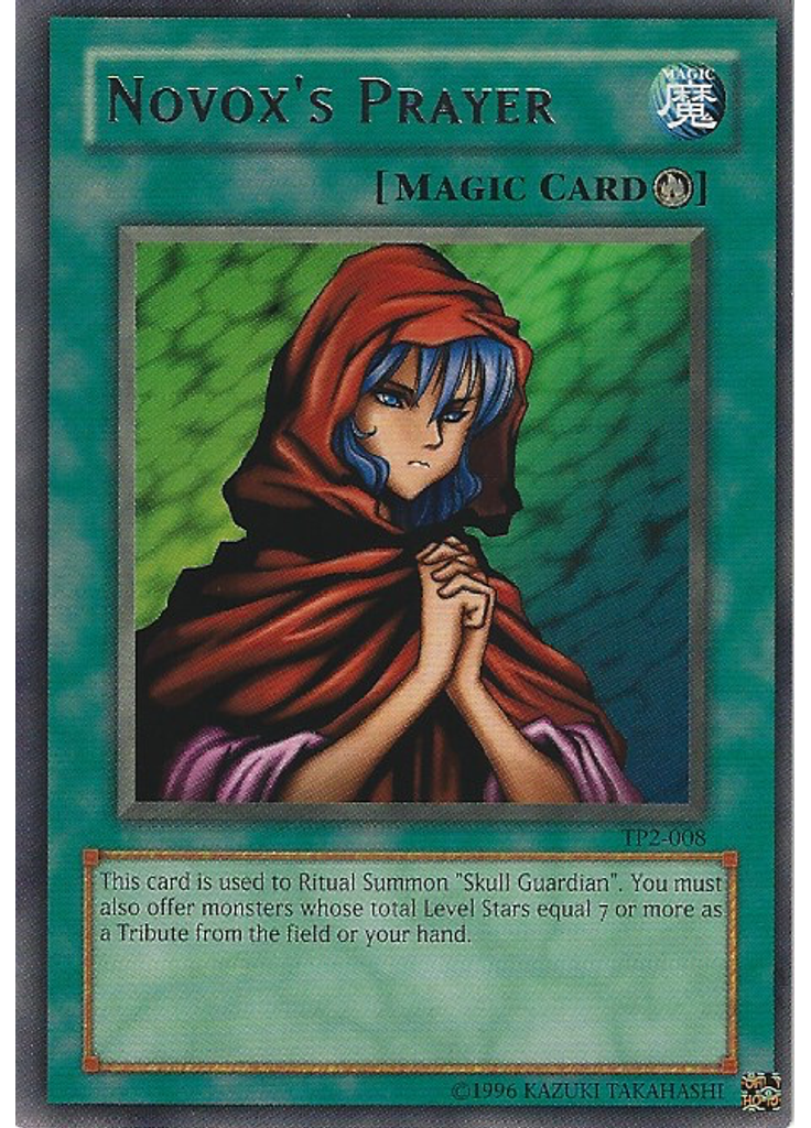 Novox's Prayer