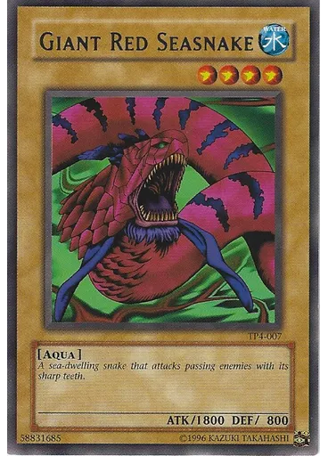 Giant Red Seasnake — Tournament Pack 4