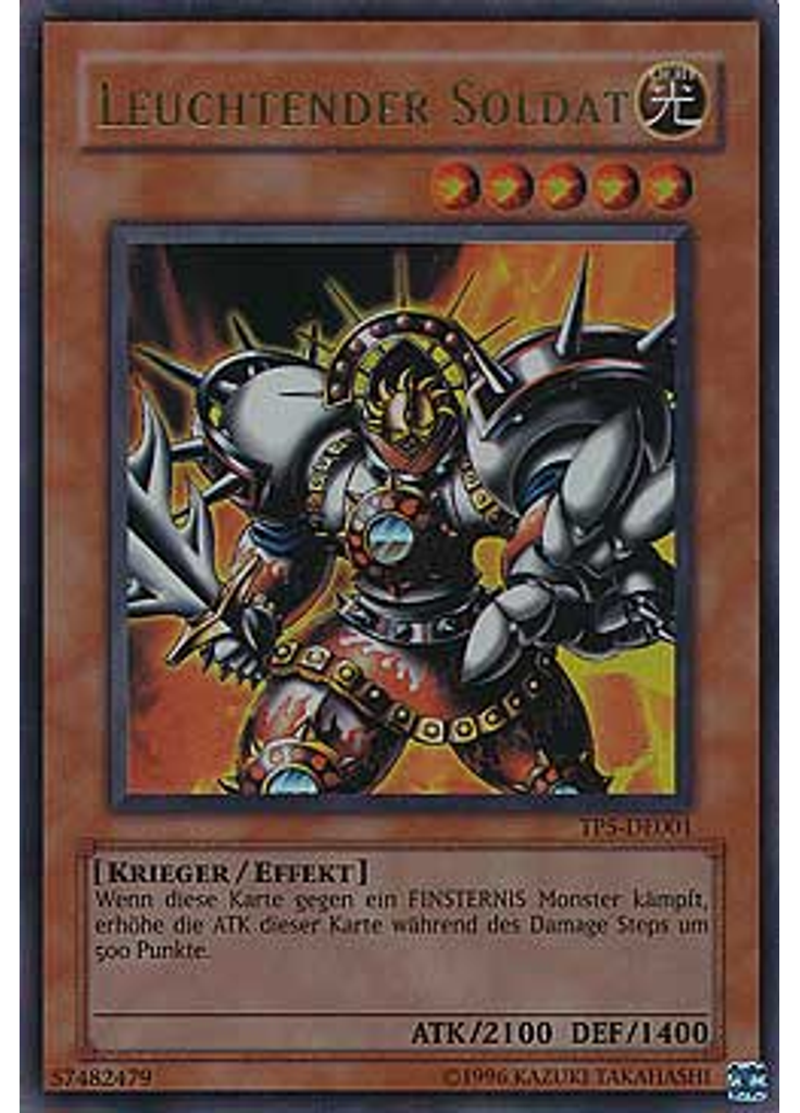 Leuchtender Soldat