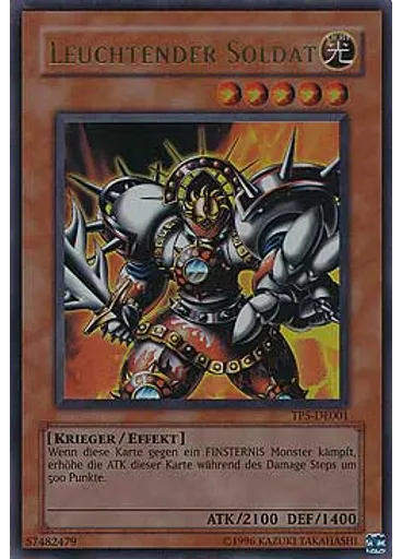 Leuchtender Soldat