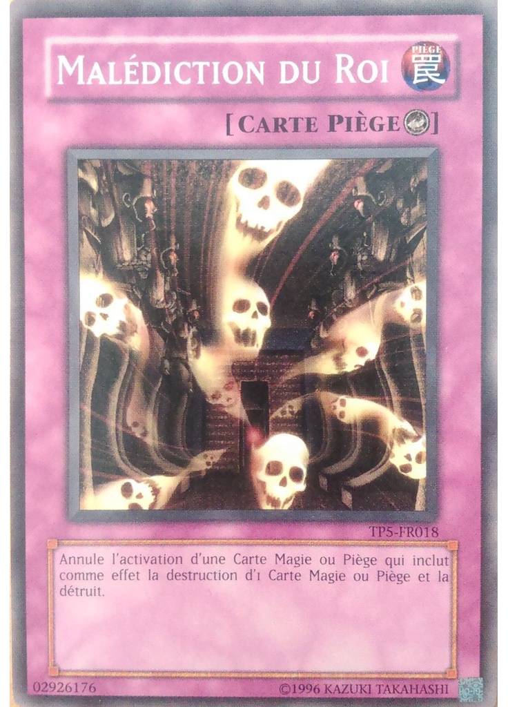 Malédiction du Roi