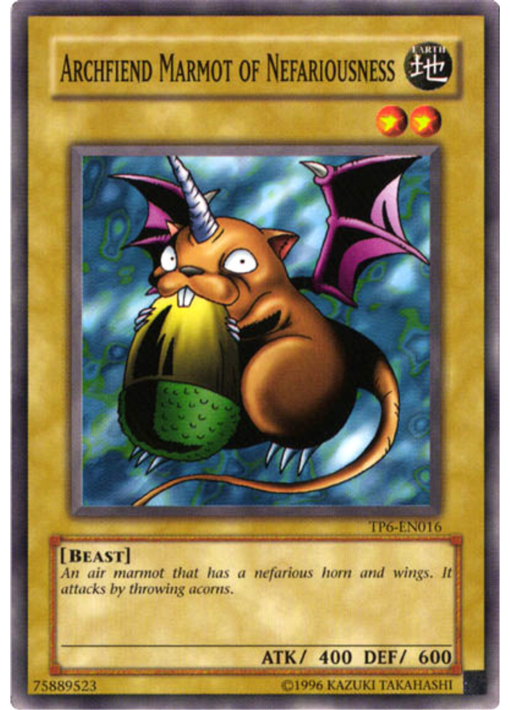 Archfiend Marmot of Nefariousness