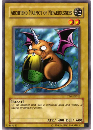 Archfiend Marmot of Nefariousness