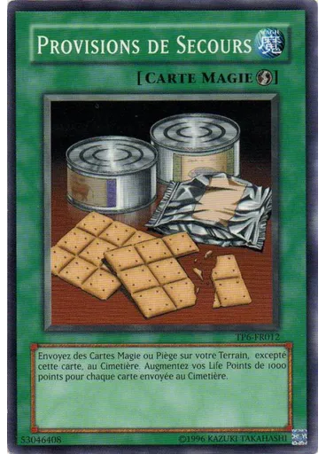 Provisions de Secours — Pack de Tournoi 6