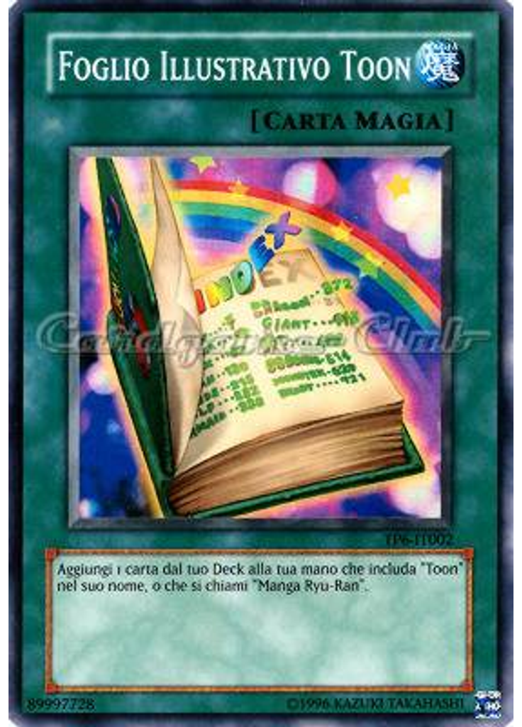 Foglio Illustrativo Toon