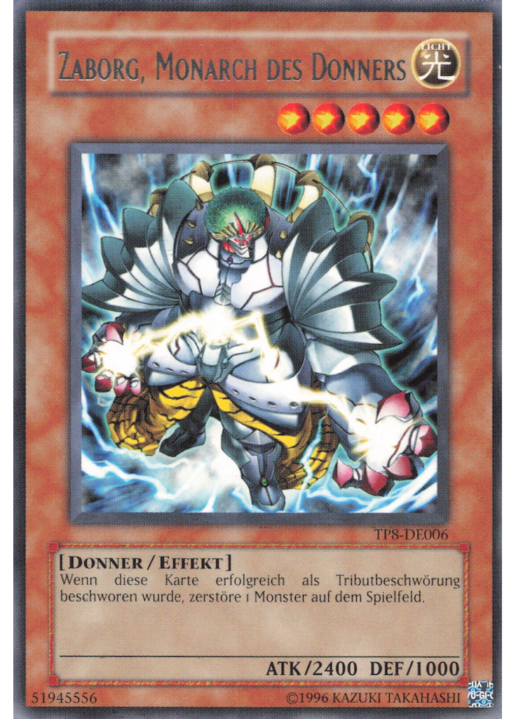 Zaborg, Monarch des Donners