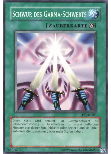Schwur des Garma-Schwerts — Tournament Pack 8