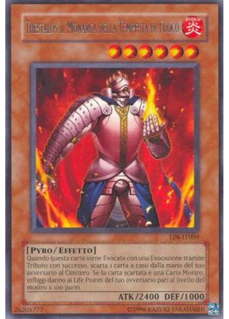 Thestalos il Monarca della Tempesta di Fuoco