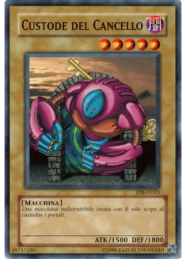 Custode del Cancello — Busta da Torneo 8