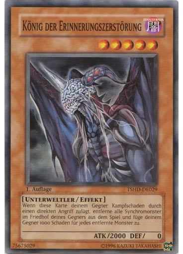 König der Erinnerungszerstörung