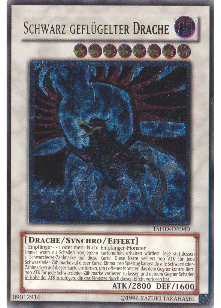 Schwarz geflügelter Drache (Ultimate Rare Unlimited)