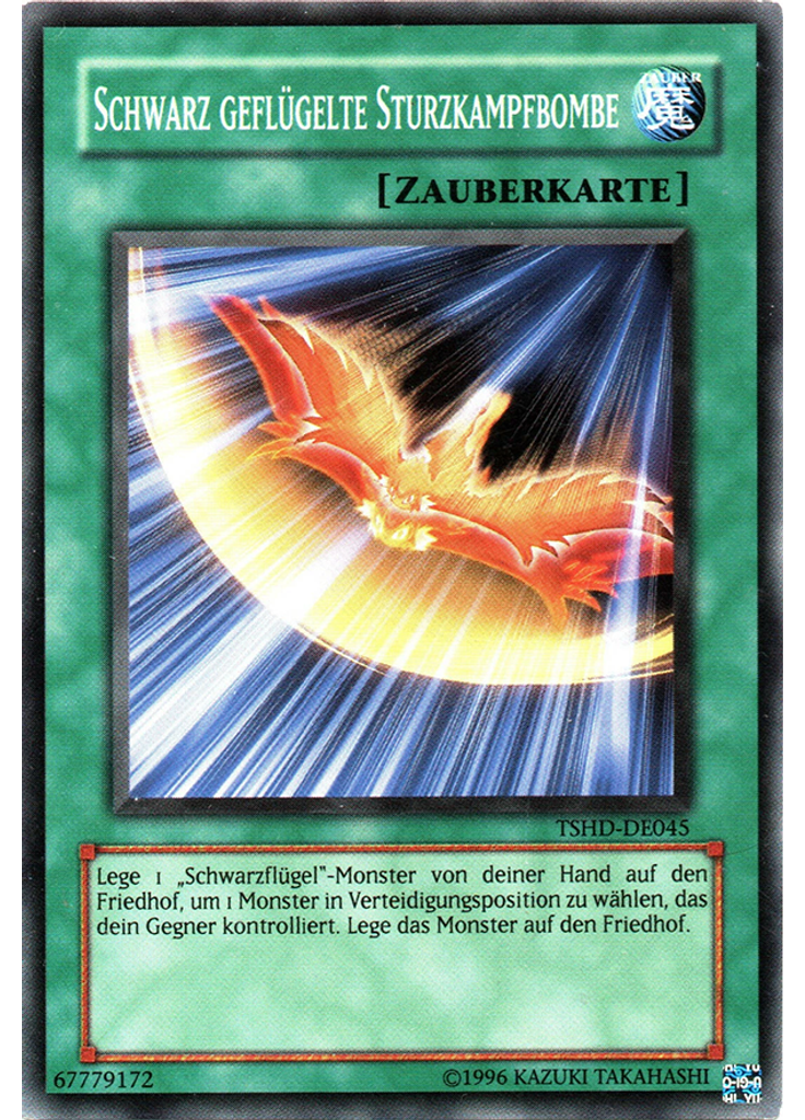 Schwarz geflügelte Sturzkampfbombe (Common Unlimited)