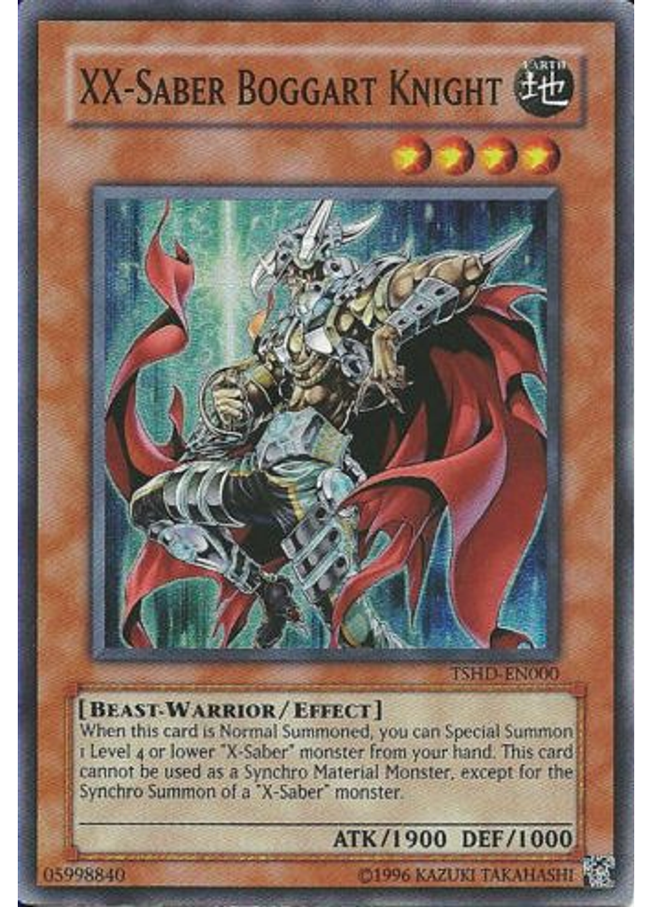 XX-Saber Boggart Knight (Super Rare Unlimited)