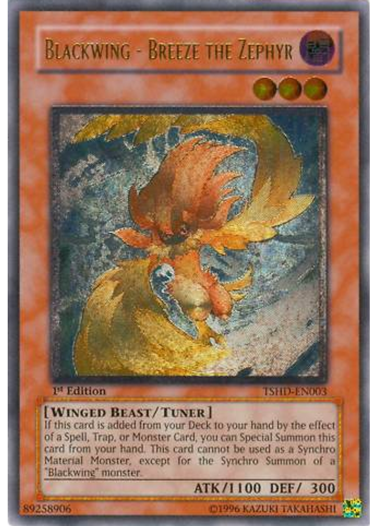 Blackwing - Breeze the Zephyr (Ultimate Rare 1st Edition)