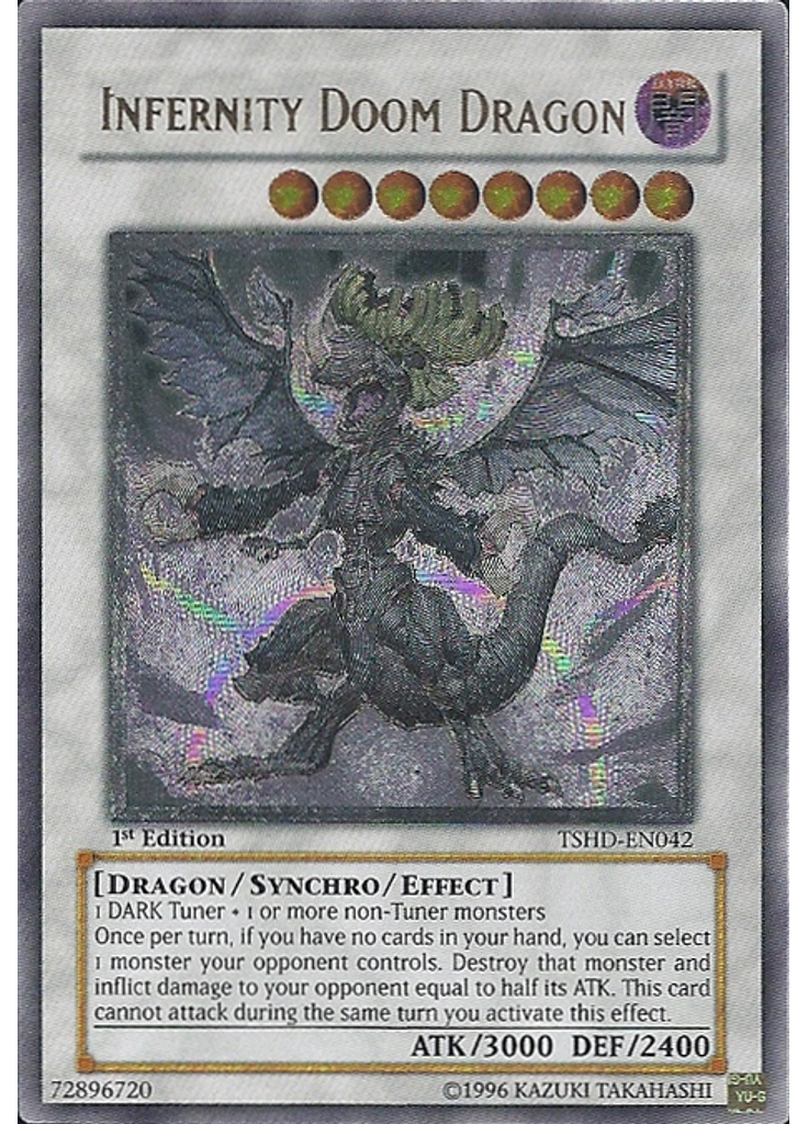 Infernity Doom Dragon (Ultimate Rare 1st Edition)