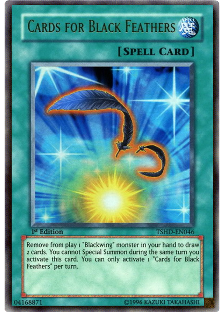 Cards for Black Feathers