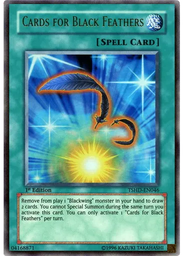 Cards for Black Feathers