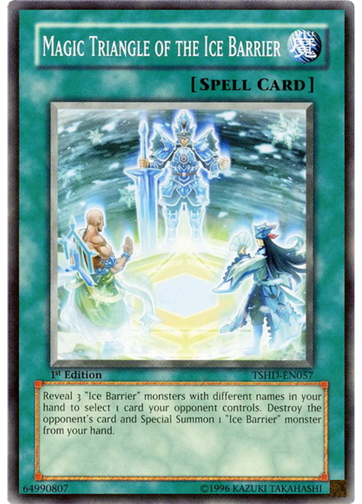 Magic Triangle of the Ice Barrier