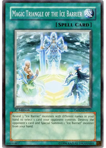 Magic Triangle of the Ice Barrier