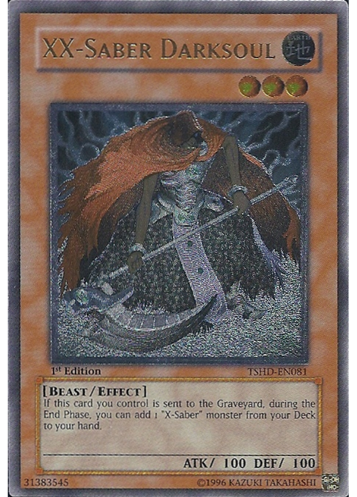 XX-Saber Darksoul (Ultimate Rare 1st Edition)