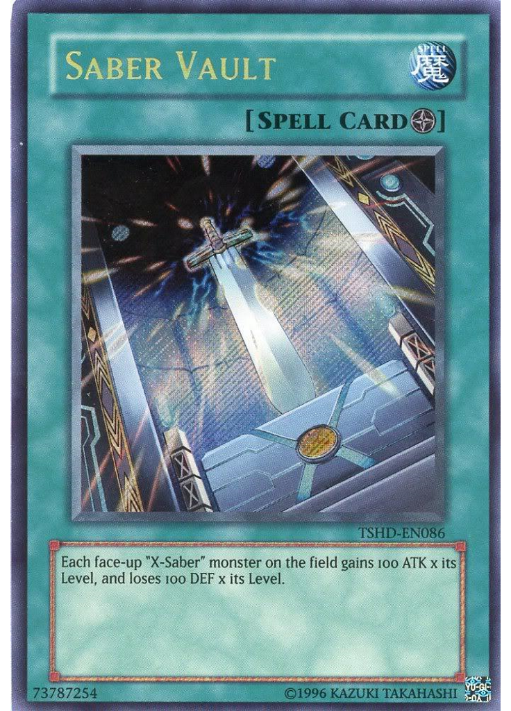 Saber Vault (Secret Rare Unlimited)
