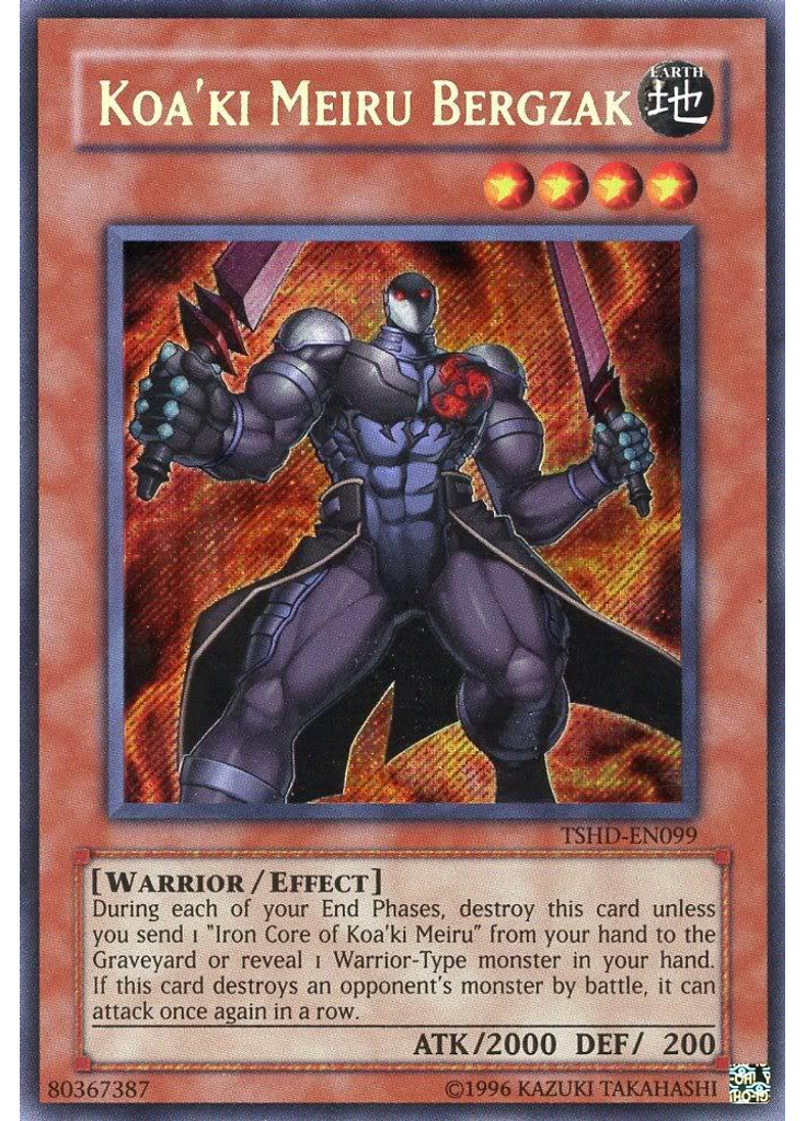Koa'ki Meiru Bergzak (Secret Rare Unlimited)
