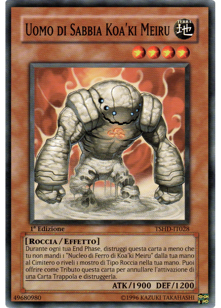 Uomo di Sabbia Koa'ki Meiru