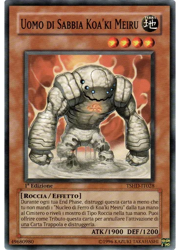 Uomo di Sabbia Koa'ki Meiru