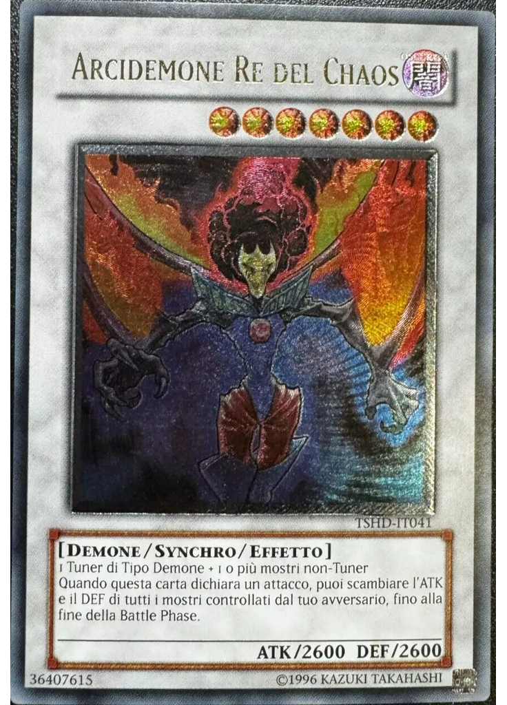 Arcidemone Re del Chaos (Ultimate Rare Unlimited)