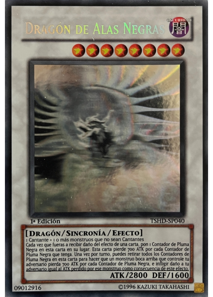 Dragón de Alas Negras (Ghost Rare 1st Edition)