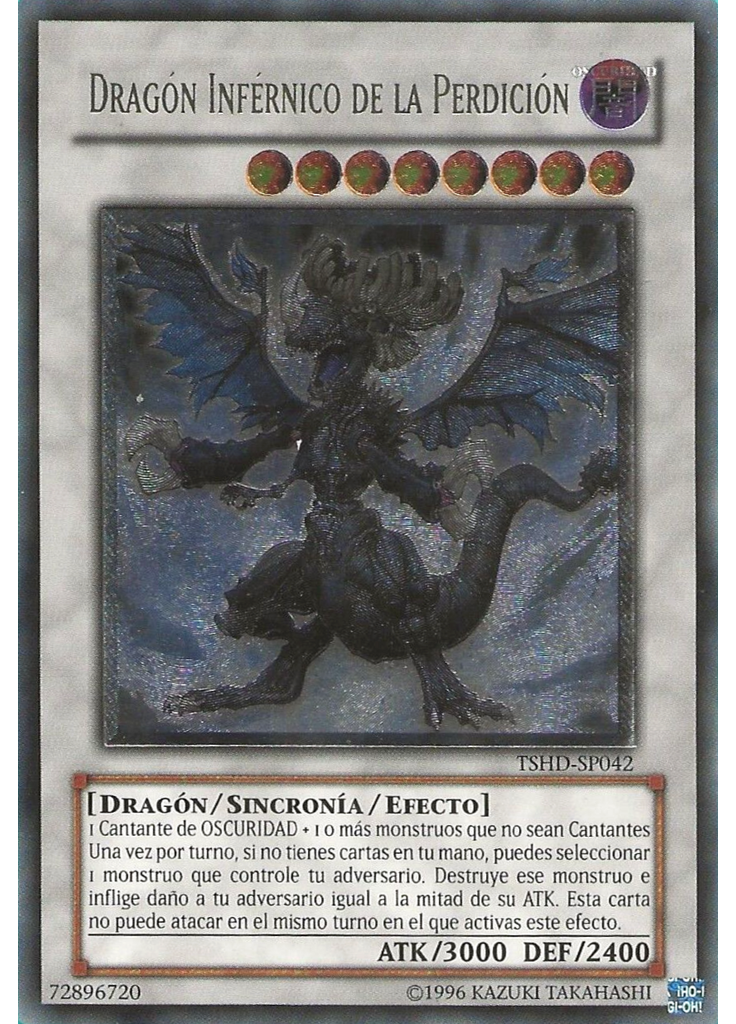 Dragón Inférnico de la Perdición (Ultimate Rare Unlimited)