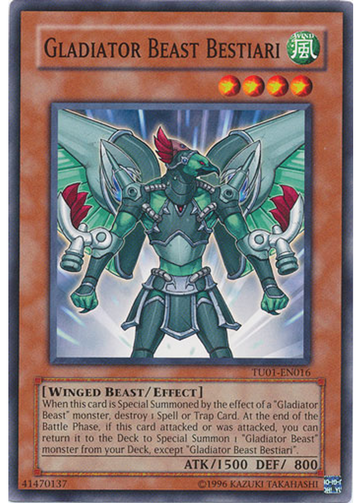 Gladiator Beast Bestiari