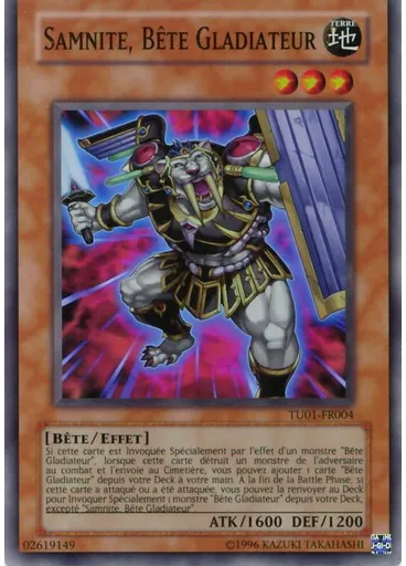 Samnite, Bête Gladiateur — Paquet Turbo: Numéro Un