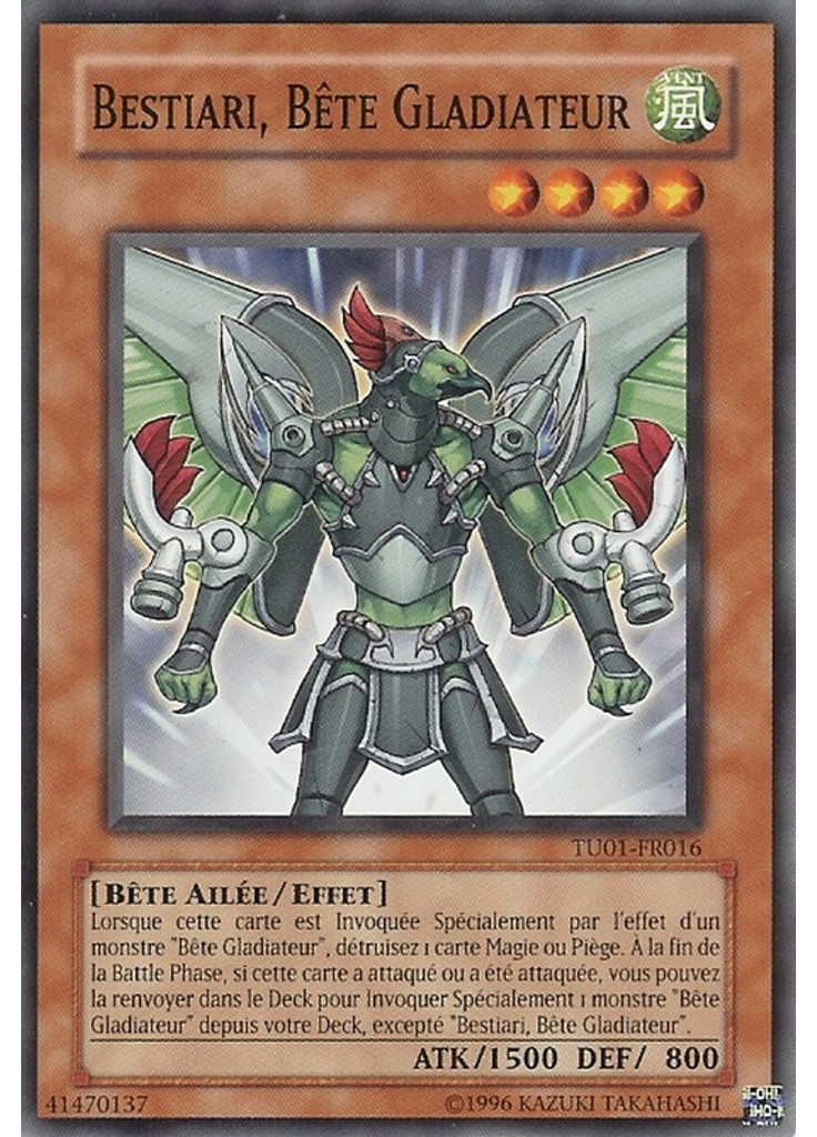Bestiari, Bête Gladiateur