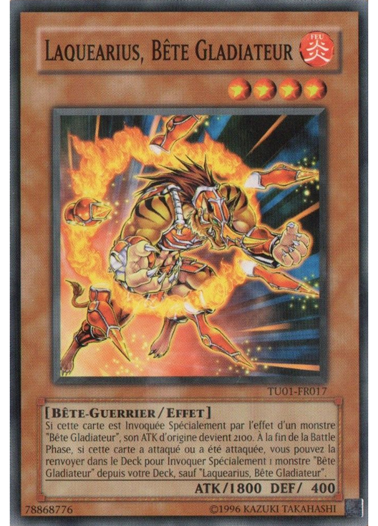Laquearius, Bête Gladiateur