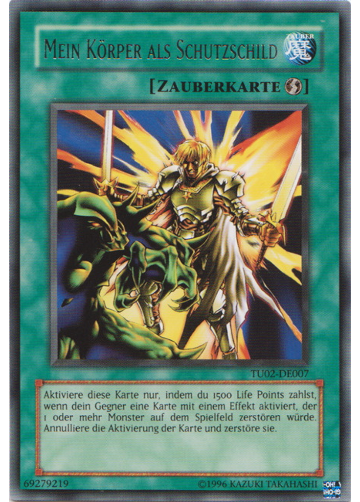 Mein Körper als Schutzschild
