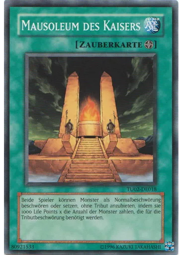 Mausoleum des Kaisers — Turbo Pack: Booster Zwei