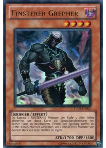 Finsterer Grepher