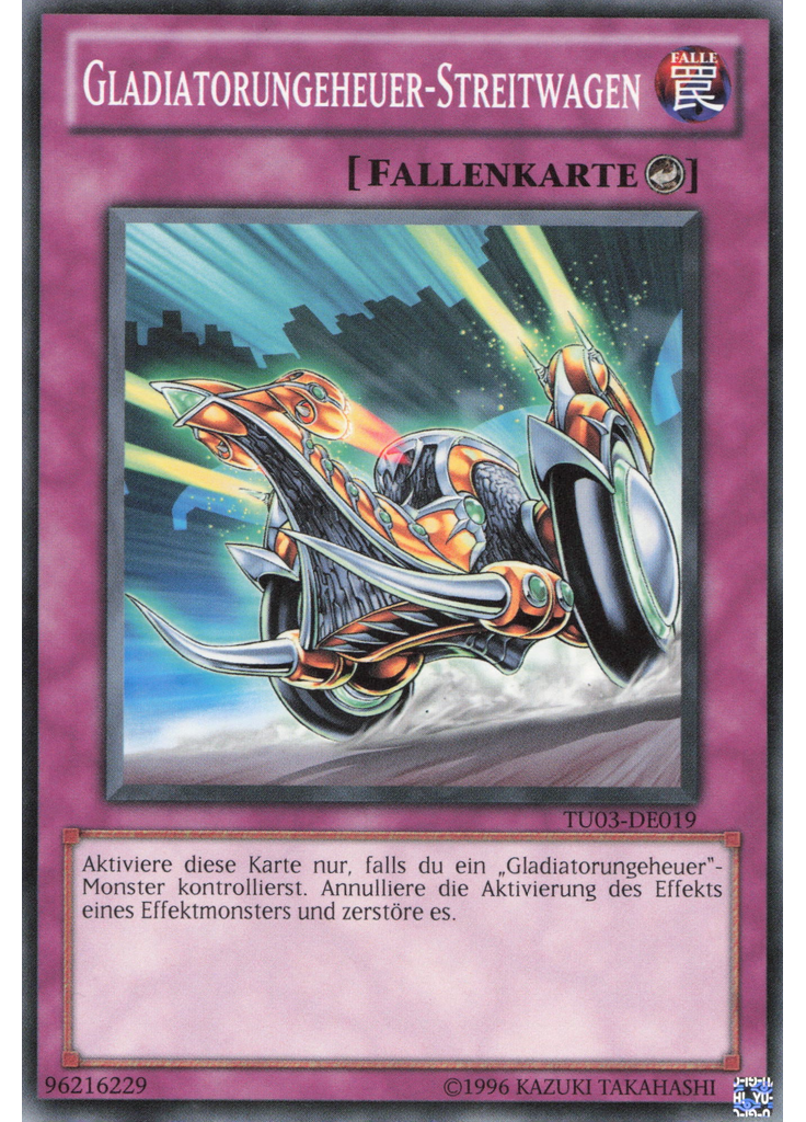 Gladiatorungeheuer-Streitwagen