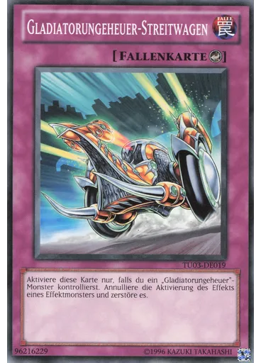 Gladiatorungeheuer-Streitwagen