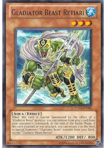 Gladiator Beast Retiari — Turbo Pack: Booster Three
