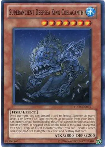 Superancient Deepsea King Coelacanth — Turbo Pack: Booster Three