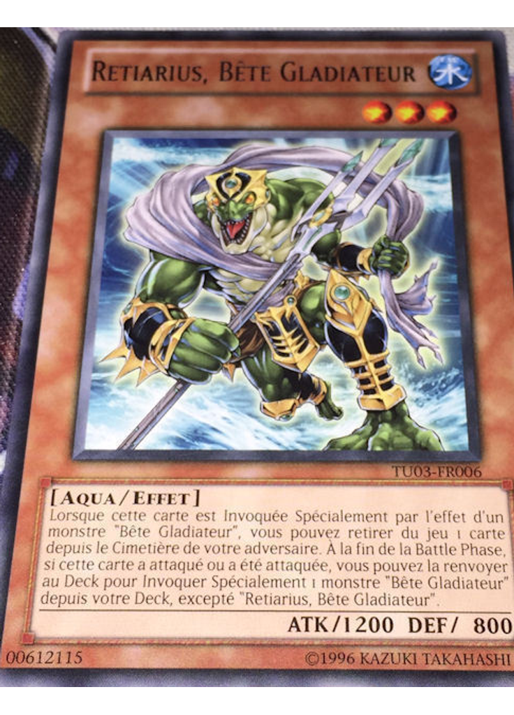 Retiarius, Bête Gladiateur